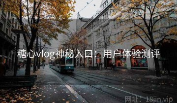 糖心vlog神秘入口：用户体验测评