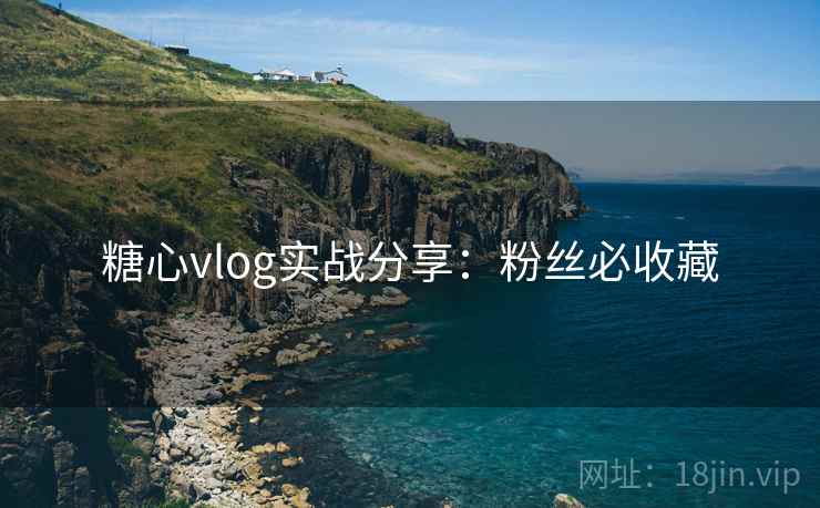 糖心vlog实战分享:粉丝必收藏 糖心vlog实战分享:粉丝必收藏